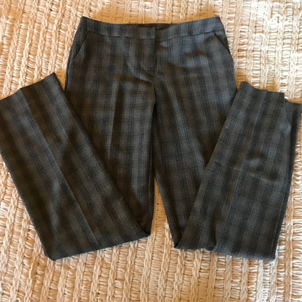 Plaid dress pants